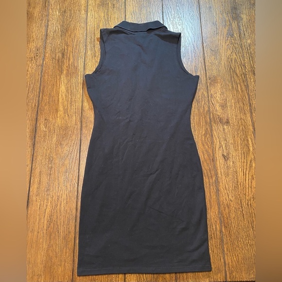 Broken Promises Black Mini Dress Size M B7 - Picture 2 of 6
